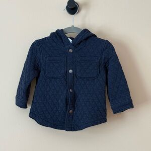 Old Navy Navy Blue Quilted Kids Jacket
